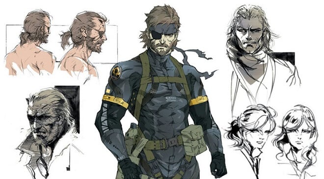 Metal Gear Solid drawing