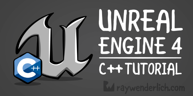 raywenderlich unreal engine 4 tutorial